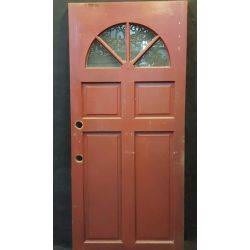 Four-Panel Half-Moon Window