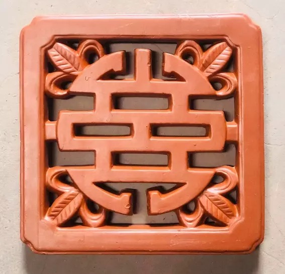 Lam bông gió chữ thọ