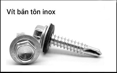 Vít bắn tôn inox